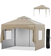 Amazon.co.jp: CYFIE タープテント 3mx3m サイドシート4枚付
